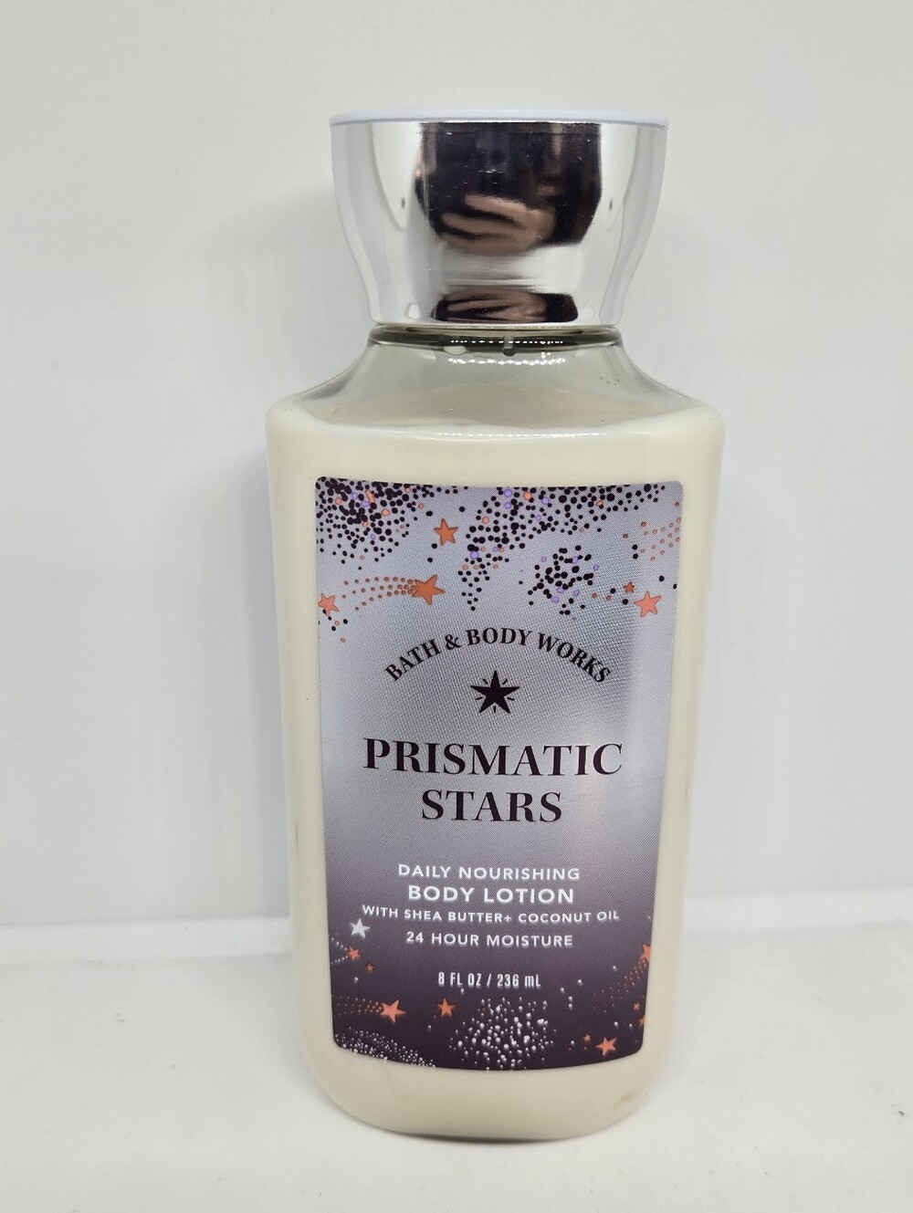 Bath & Body Works Prismatic Stars Body Lotion - Silver & White
